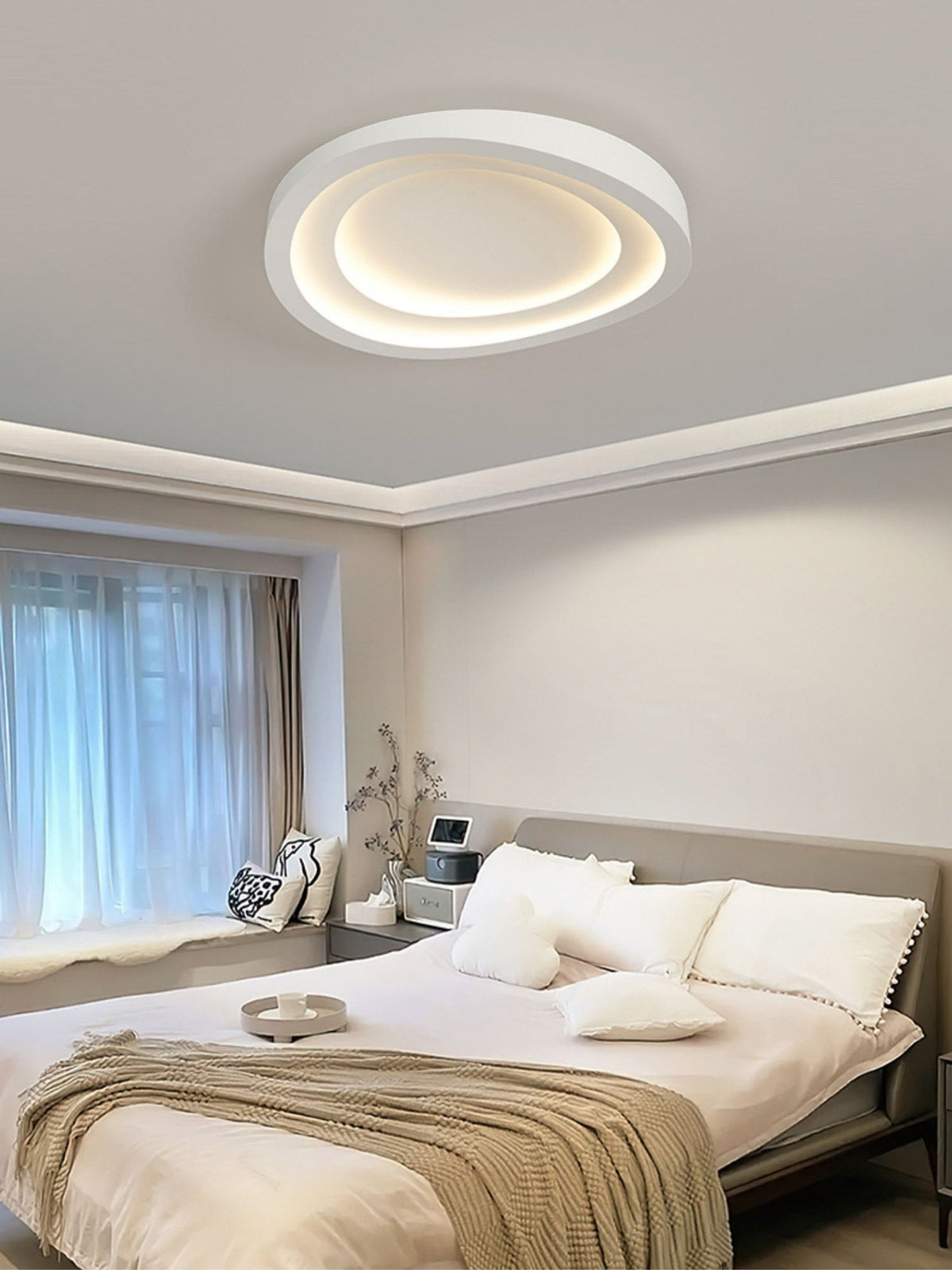 Flat Plate Ceiling Lamp