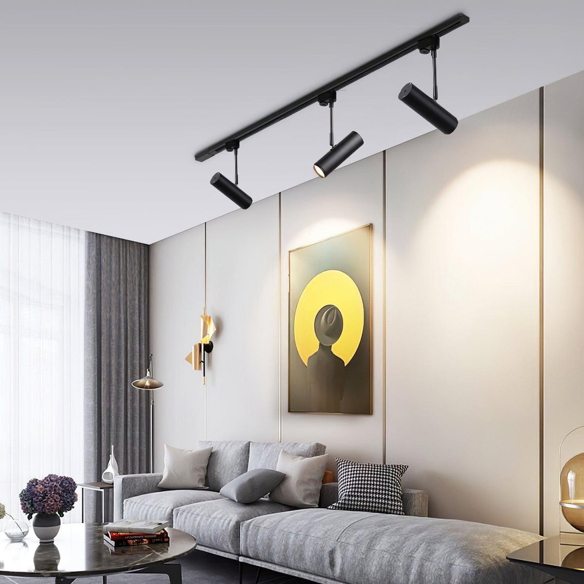 Flatspot LED Ceiling Spotlight – Minimalist Rotatable Track Light