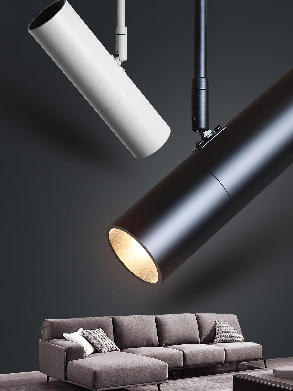 Flatspot LED Ceiling Spotlight – Minimalist Rotatable Track Light