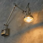 Flex Arm Wall Sconce with Adjustable Metal Shade for Modern Interiors