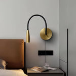 Flexi Hose Plug In Wall Light