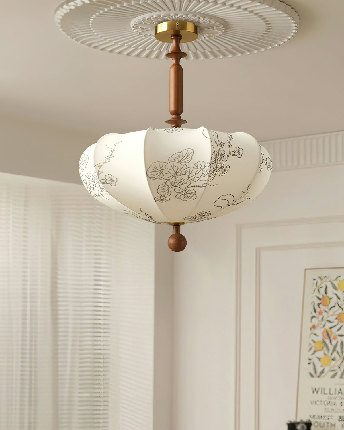 floral-ceiling-lamp