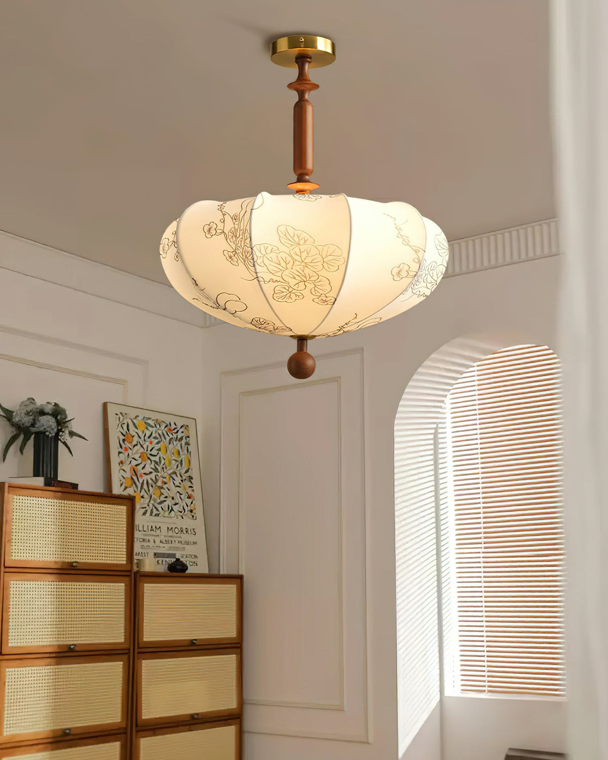 floral-ceiling-lamp