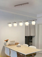 Floral Glass Pendant Light – Modern Designer Chandelier for Dining & Kitchen