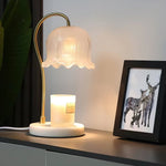 Floral Glass Table Lamp