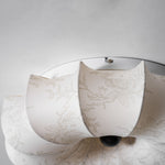 Floralis Ceiling Light – Designer Flush Mount with Fabric Shade