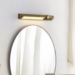 Emmett LED Wall Sconce – Modern Brass Linear Wall Light for Bedroom & Living Room