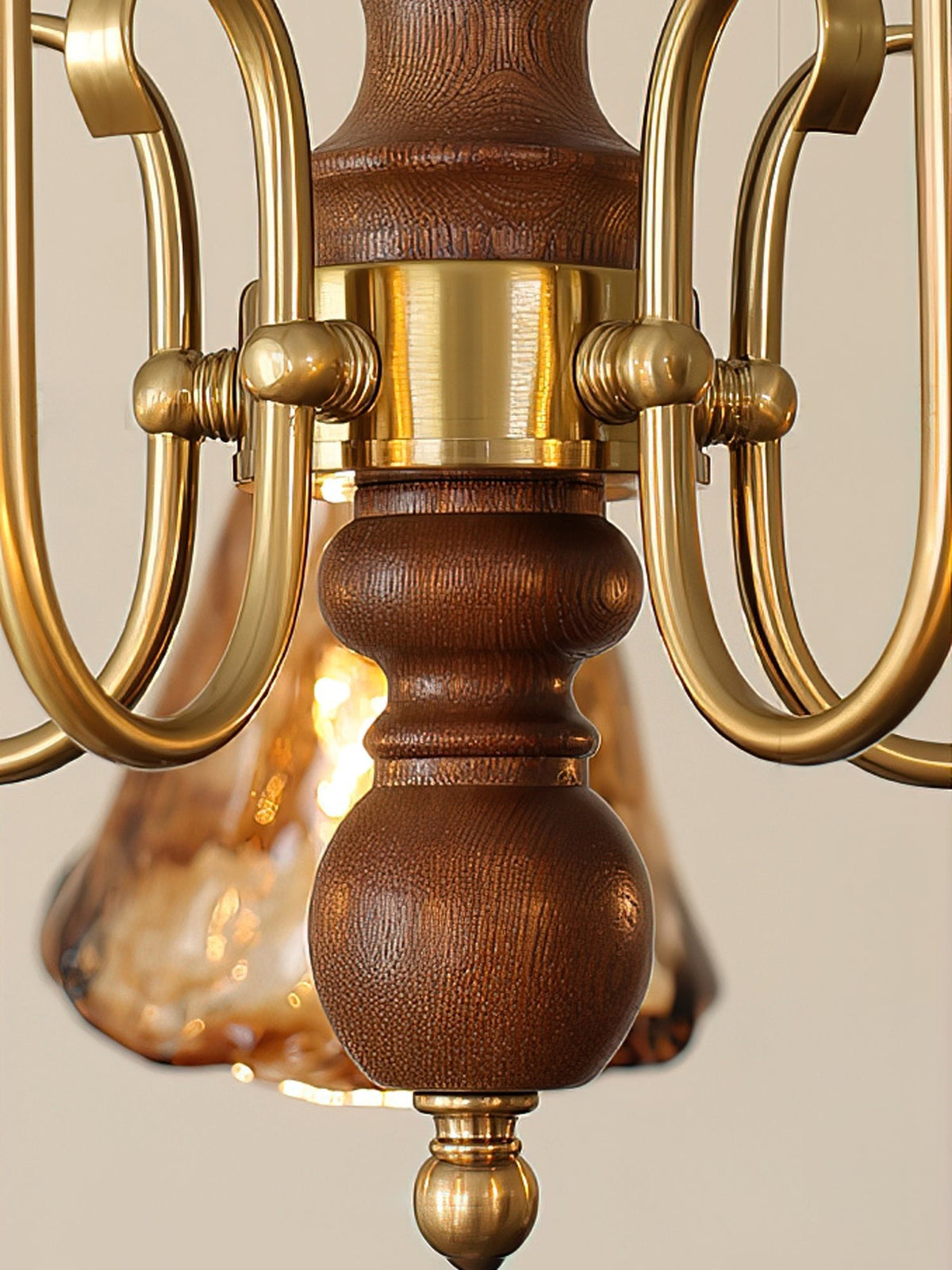 Florenzia Petal Glass Chandelier for Dining Room and Living Room