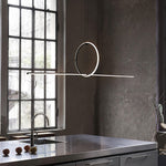 Geometric Linear Pendant Light