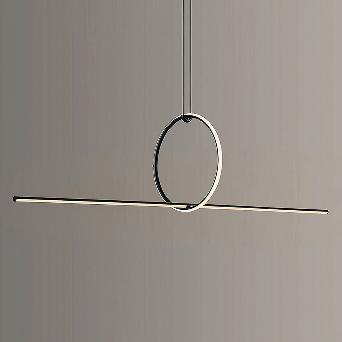 Geometric Linear Pendant Light