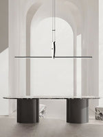 Geometric Linear Pendant Light