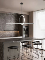 Geometric Linear Pendant Light