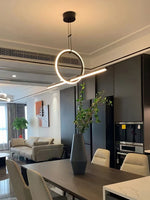 Geometric Linear Pendant Light