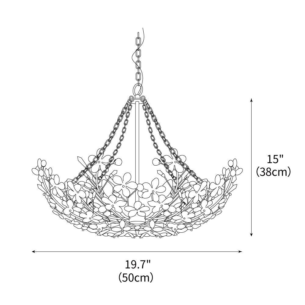 flower-cluster-chandelier