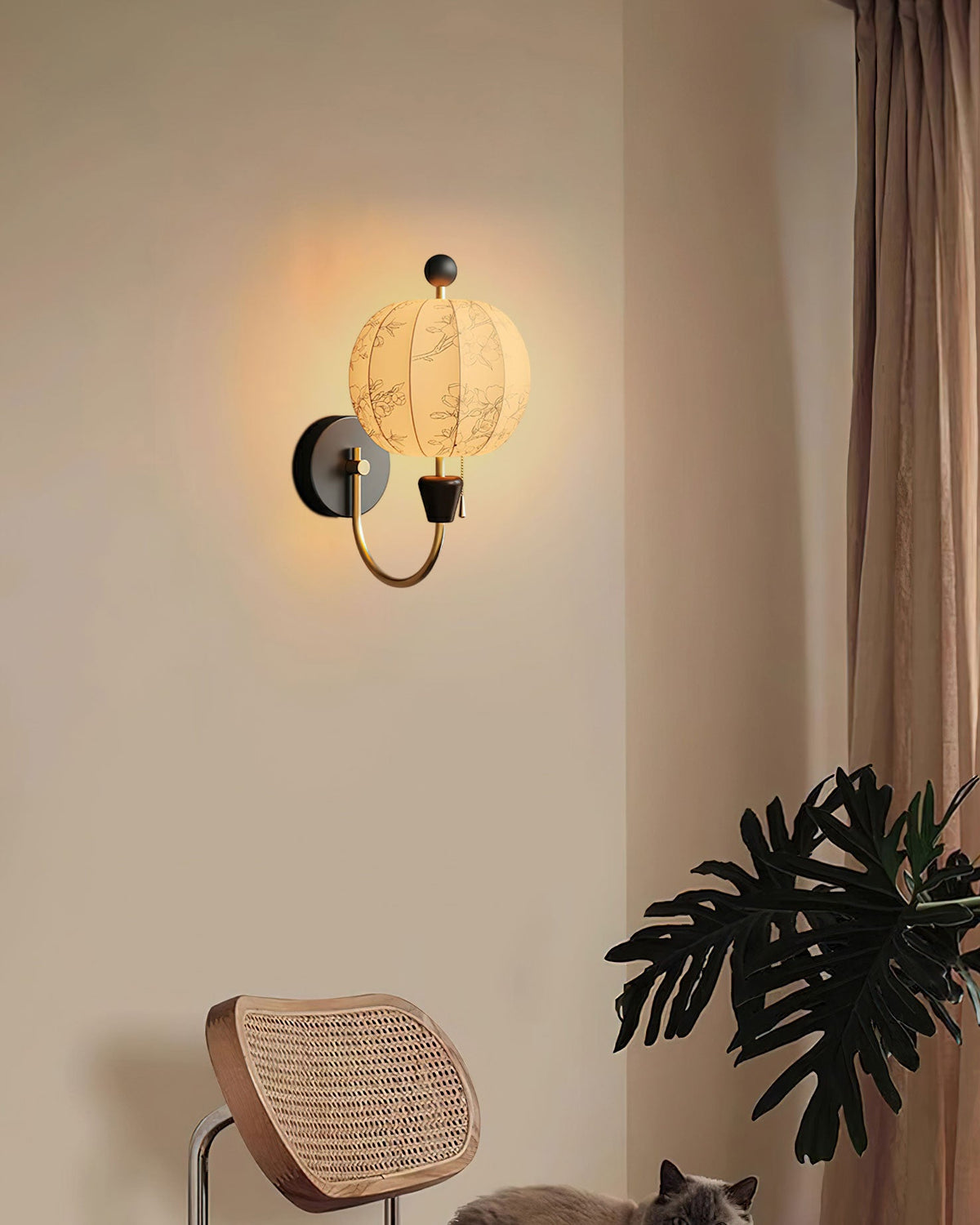 flower-ball-wall-lamp