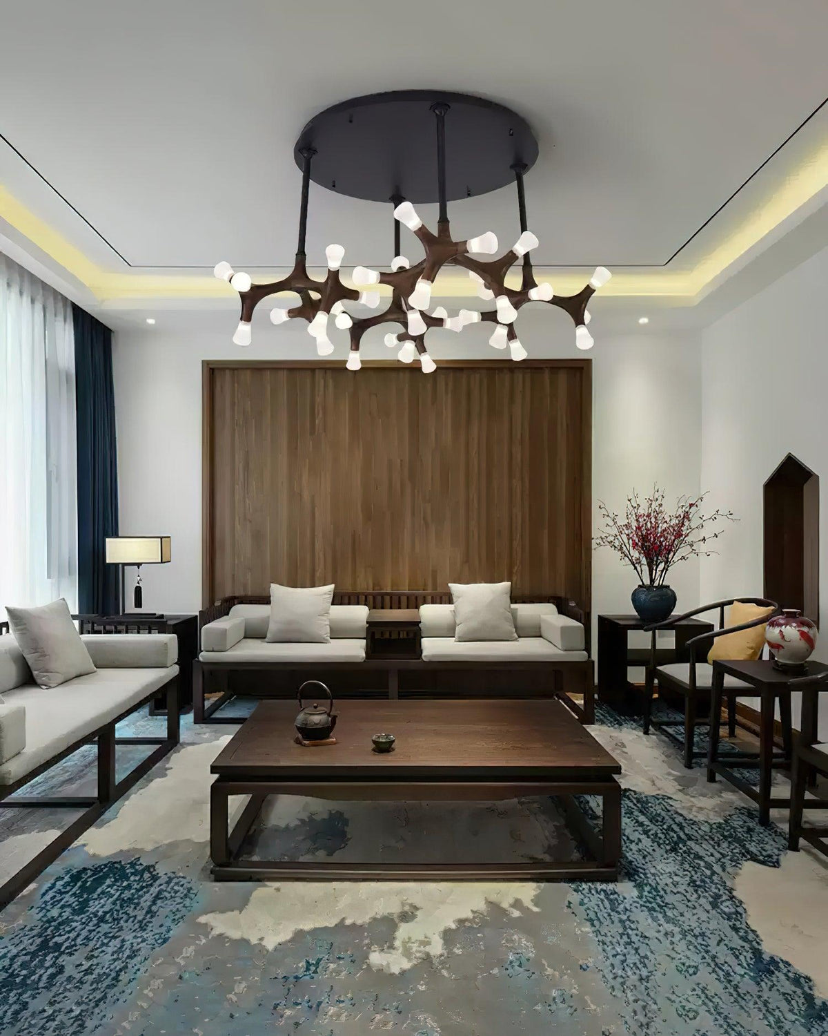 flower-bone-chandelier