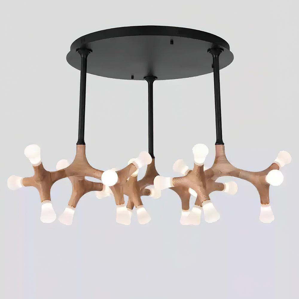 flower-bone-chandelier