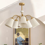 Flower Cup Ceramic Chandelier