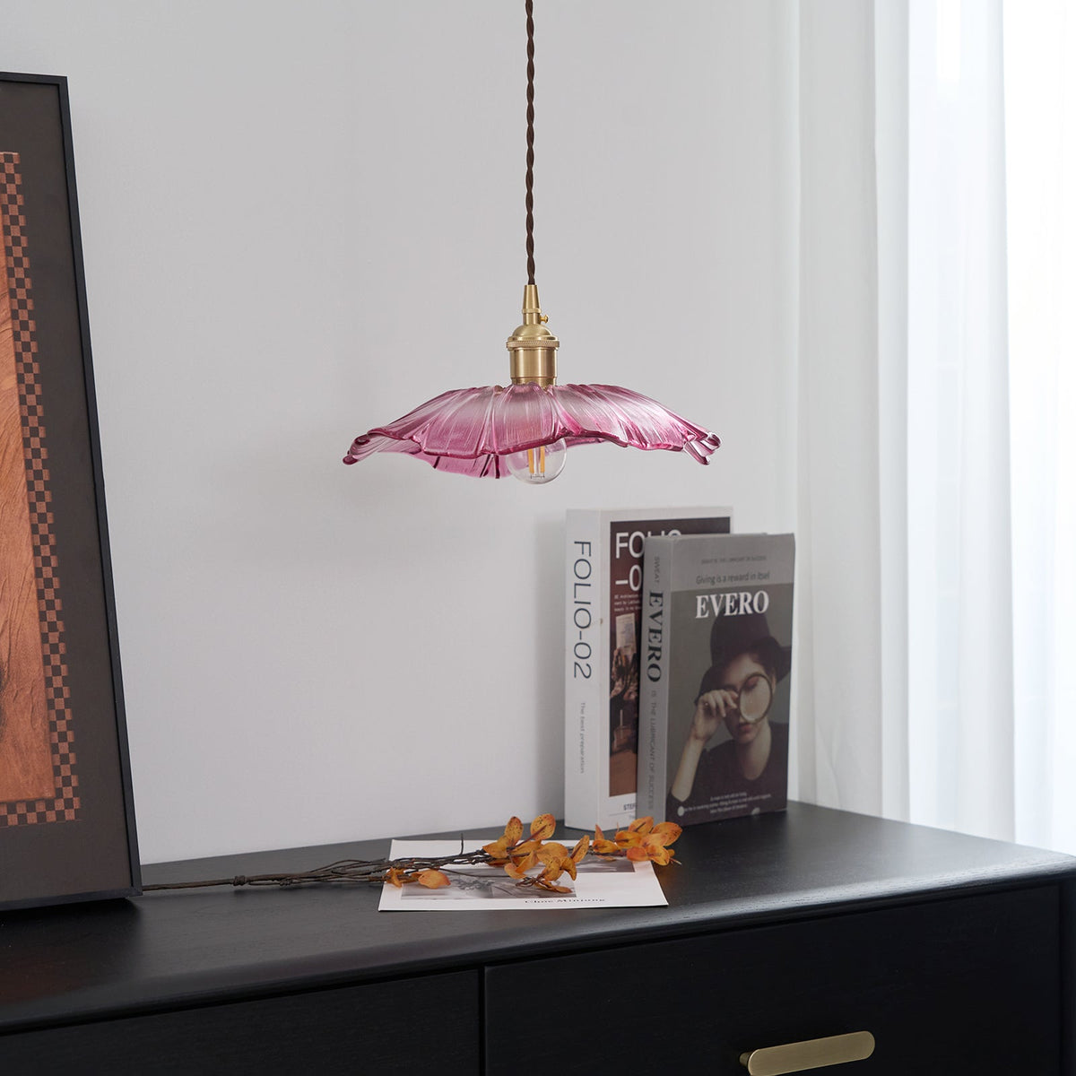 flower-glass-swag-lights