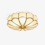 Scalloped Flush Ceiling Light