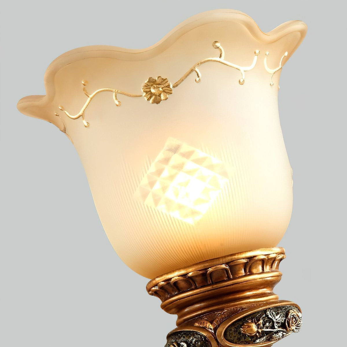 Flower Shaped Wall Light