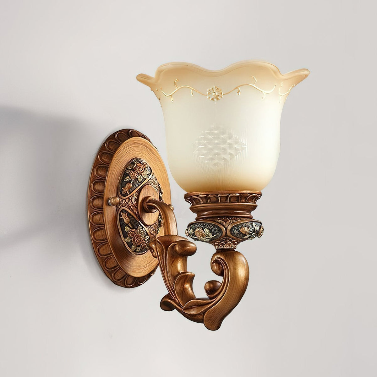 Flower Shaped Wall Light