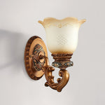 Flower Shaped Wall Light