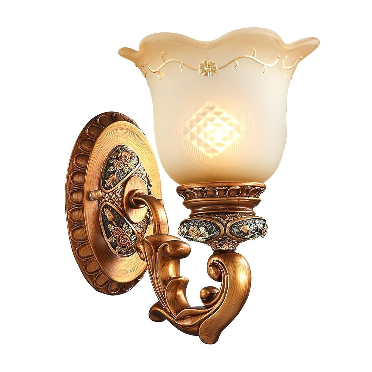 Flower Shaped Wall Light