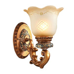 Flower Shaped Wall Light