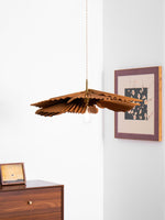 folded-leaf-lotus-chandelier