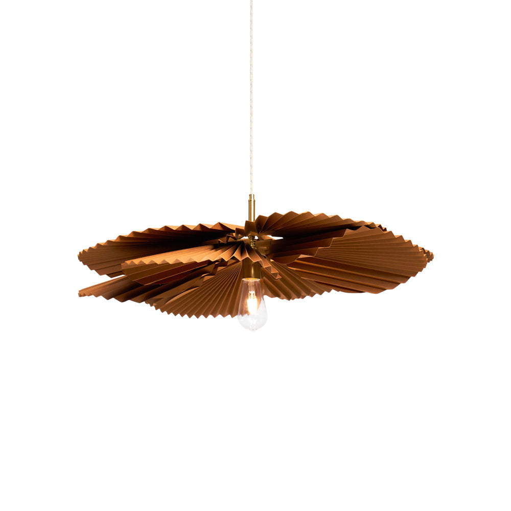 folded-leaf-lotus-chandelier