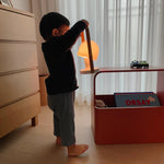 Portable Glass Charging Table Lamp