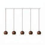 Forma Wood Pendant Lamp – Sculpted Solid Wood, Modern Minimalist Lighting