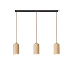 Forma Wood Pendant Lamp – Sculpted Solid Wood, Modern Minimalist Lighting