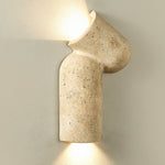 Forma Arc Travertine Wall Sconce – Sculptural LED Wall Light