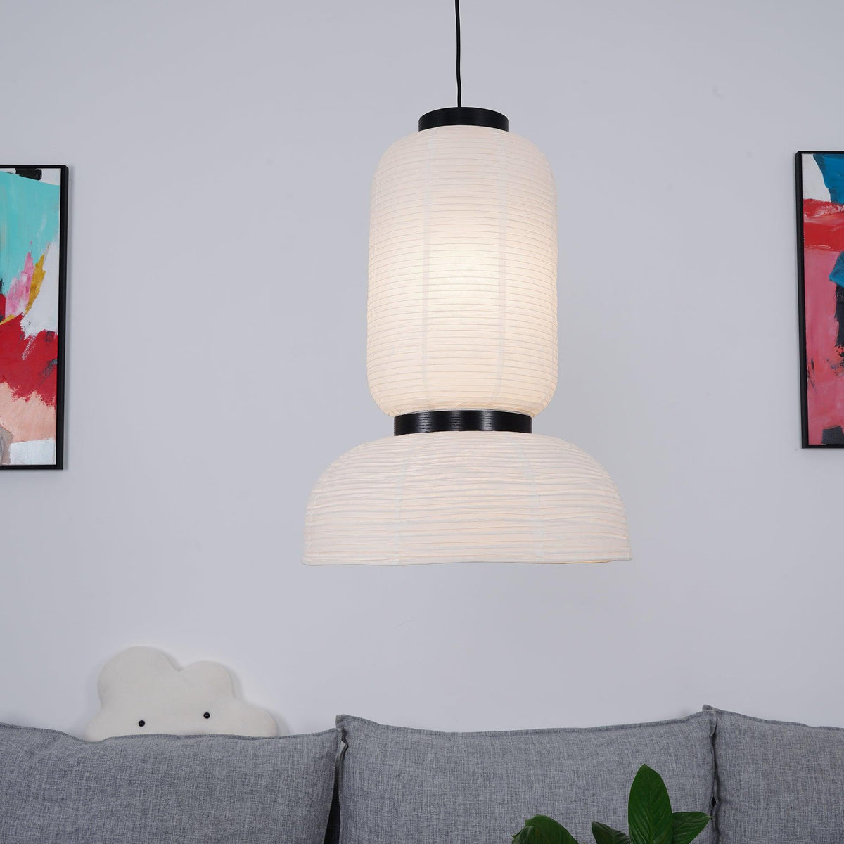Rice Paper Lantern Pendant Lamp