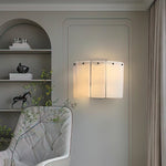 Fractured Alabaster Wall Sconce in Black and Brushed Copper