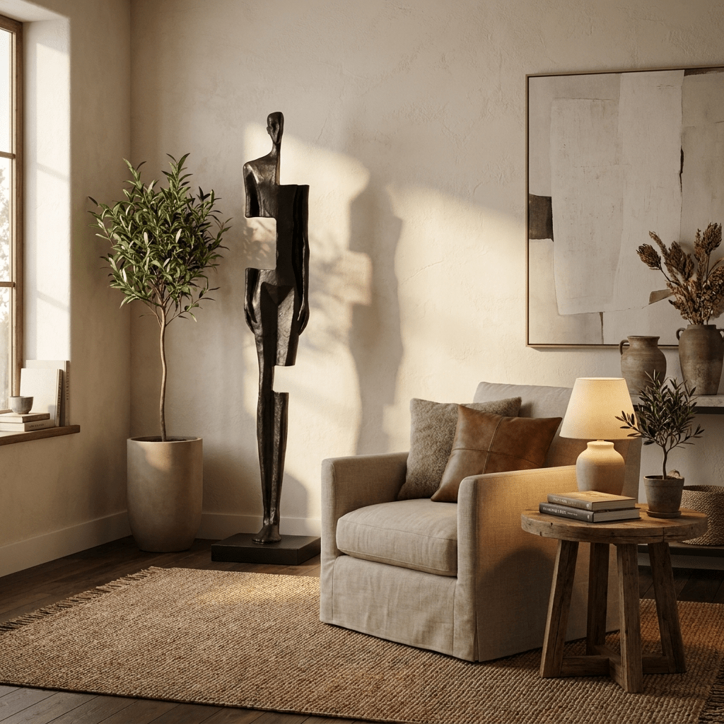 Fragmented Form Sculpture Floor Lamp for Modern Interiors