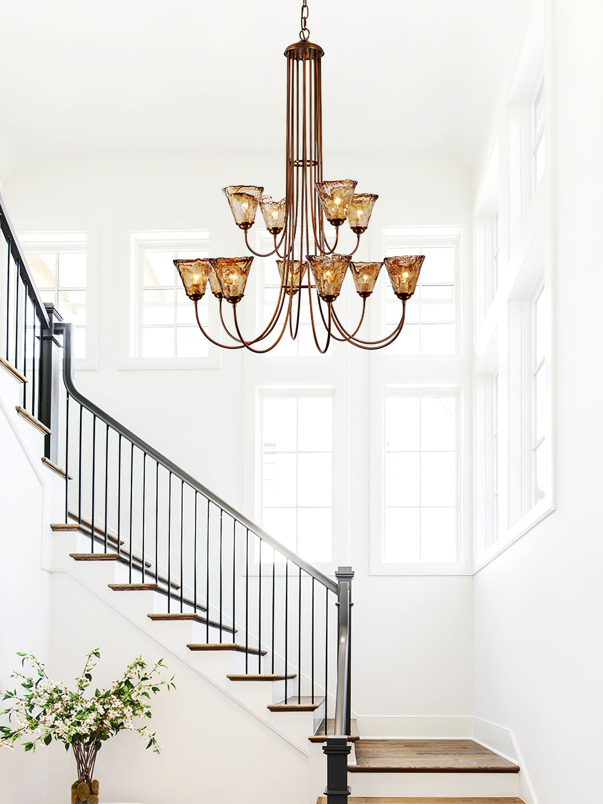 franklin-amber-chandelier