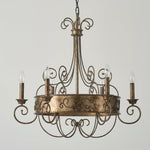franklin-rust-candlestick-chandelier