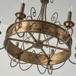 franklin-rust-candlestick-chandelier
