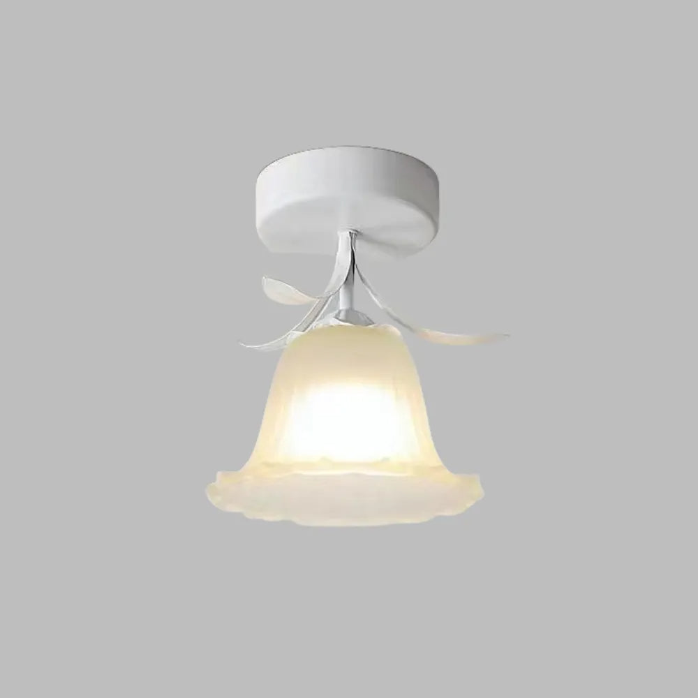 French Style Cream Colored Balcony Entrance Ceiling Light For The Hallway