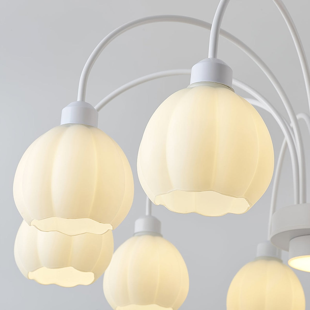 French Cream Bud Chandelier