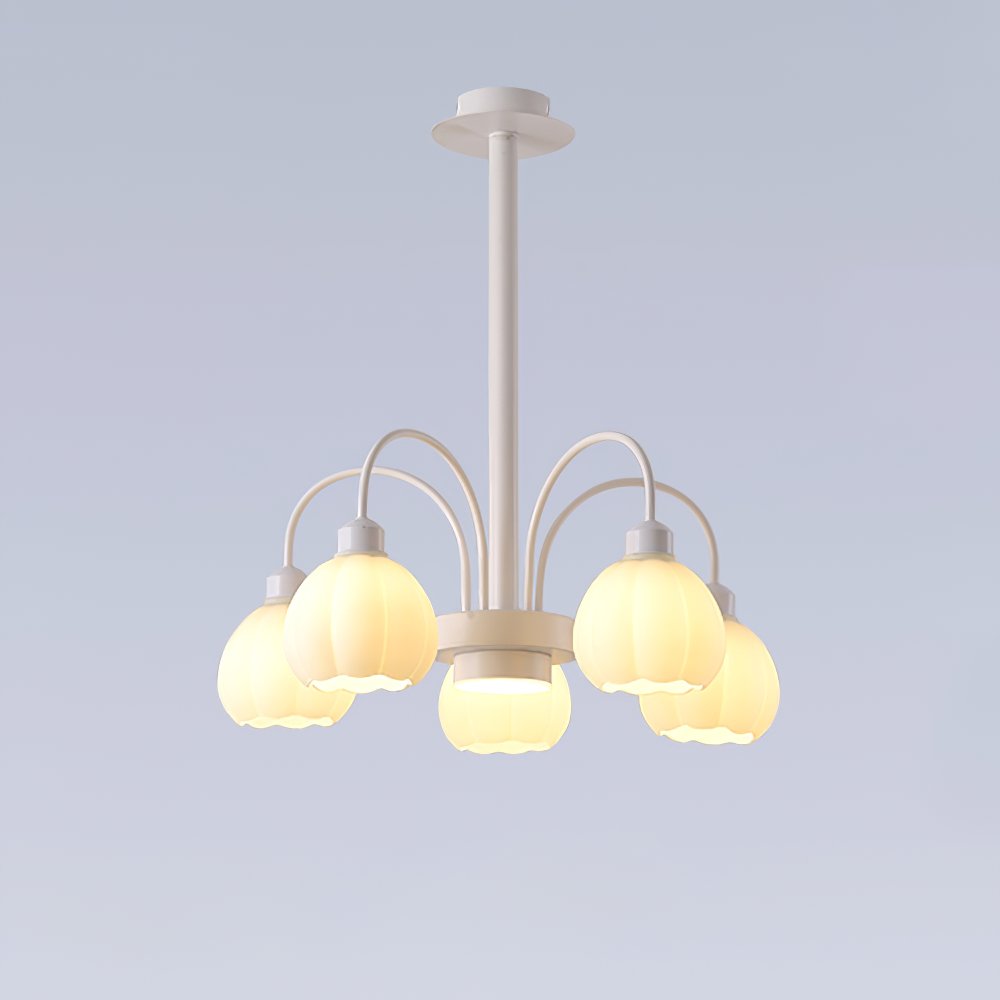 French Cream Bud Chandelier