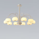 French Cream Pumpkin Chandelier