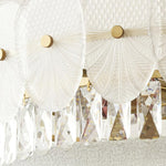 French Retro Crystal Ceiling Lamp