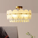 French Retro Crystal Ceiling Lamp