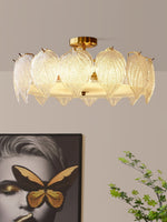 French Style Pearl Glass Chandelier