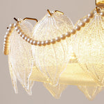 French Style Pearl Glass Chandelier
