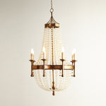frosted-crystal-bead-chandelier